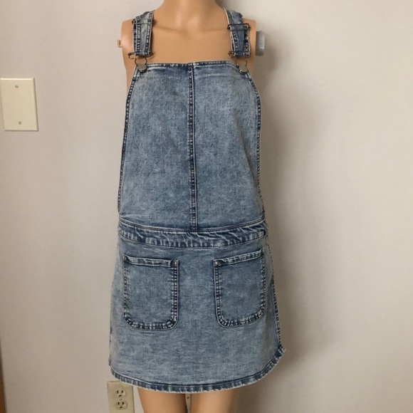 Wild Blue bib overalls dress - Picture 3 of 4